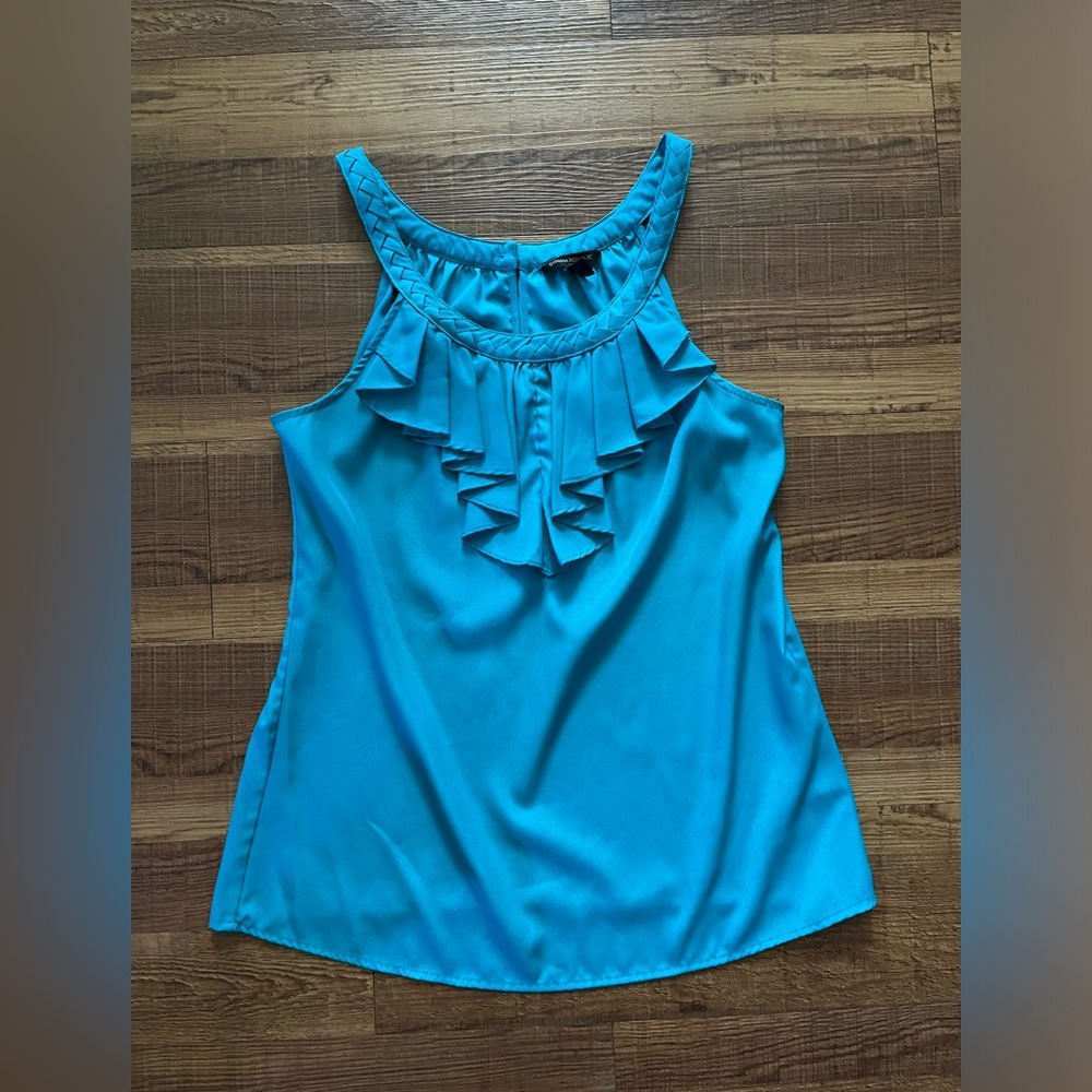 Small Banana Republic Tank Teal Blue